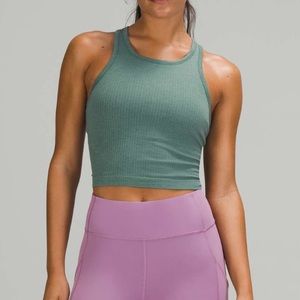 Ebb To Street Racerback Crop Tank Top
Tidewater Teal